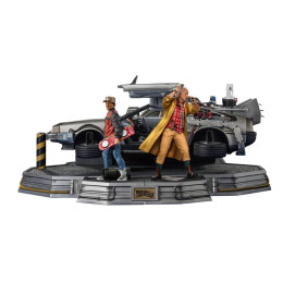 Regreso al Futuro II Estatuas 1/10 Art Scale Full Set Deluxe 58 cm