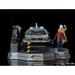Regreso al Futuro II Estatuas 1/10 Art Scale Full Set Deluxe 58 cm