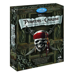PIRATAS DEL CARIBE: TETRALOGÍA (2013) [BLU-RAY]