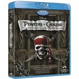 Piratas Del Caribe: Tetralogía (2017) [BLU-RAY]