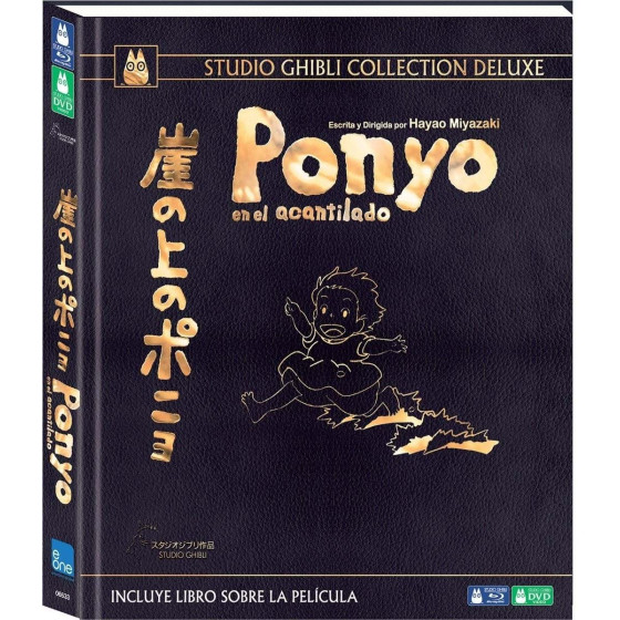 PONYO EN EL ACANTILADO - EDIC. DELUXE COMBO [BLU-RAY]