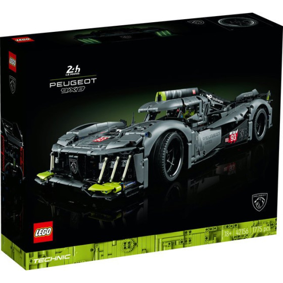 LEGO Technic - 42156 - PEUGEOT 9X8 24H Le Mans Hybrid Hypercar