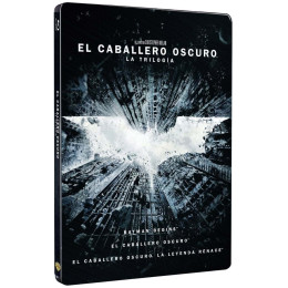 EL CABALLERO OSCURO: TRILOGÍA - EDIC. METÁLICA [BLU-RAY]