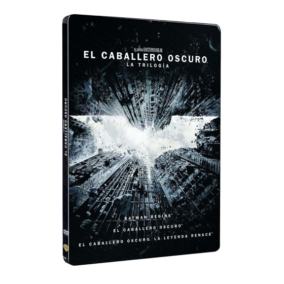 EL CABALLERO OSCURO: TRILOGÍA - EDIC. METÁLICA (DVD)