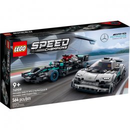 LEGO Speed Champions - 76909 - Mercedes-AMG F1 W12 E Performance y Mercedes-AMG Project One