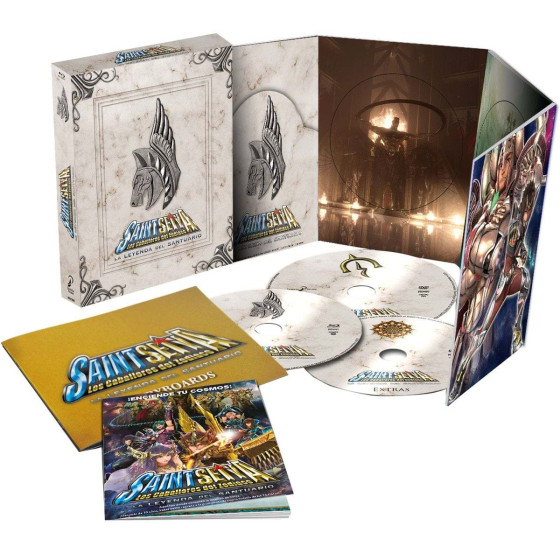 SAINT SEIYA: LOS CABALLEROS DEL ZODIACO - LA LEYENDA DEL SANTUARIO [BLU-RAY]