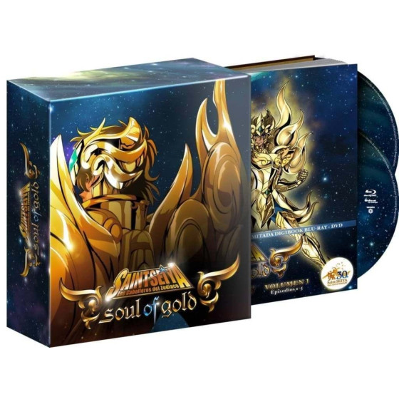 SAINT SEIYA: LOS CABALLEROS DEL ZODIACO - SOUL OF GOLD VOL. 1 [BLU-RAY]