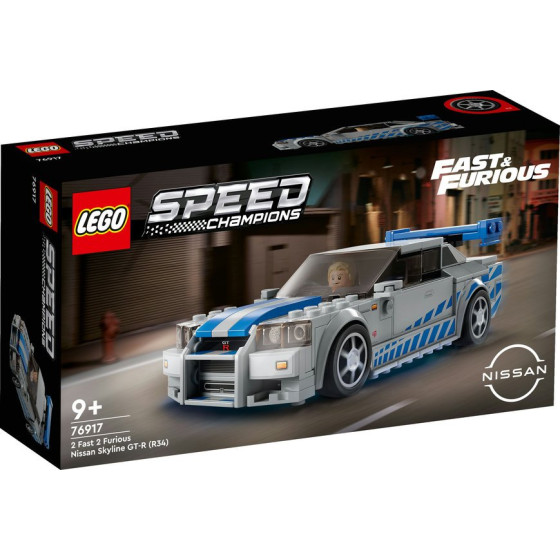 LEGO Speed Champions - 76917 - Nissan Skyline GT-R (R34) de 2 Fast 2 Furious