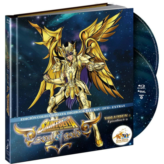 SAINT SEIYA: LOS CABALLEROS DEL ZODIACO - SOUL OF GOLD VOL. 2 [BLU-RAY]