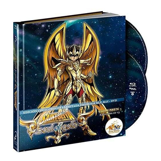 SAINT SEIYA: LOS CABALLEROS DEL ZODIACO - SOUL OF GOLD VOL. 3 [BLU-RAY]
