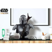 Star Wars The Mandalorian Busto tamaño real The Mandalorian - Din Djarin 86 cm