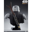 Star Wars The Mandalorian Busto tamaño real The Mandalorian - Din Djarin 86 cm