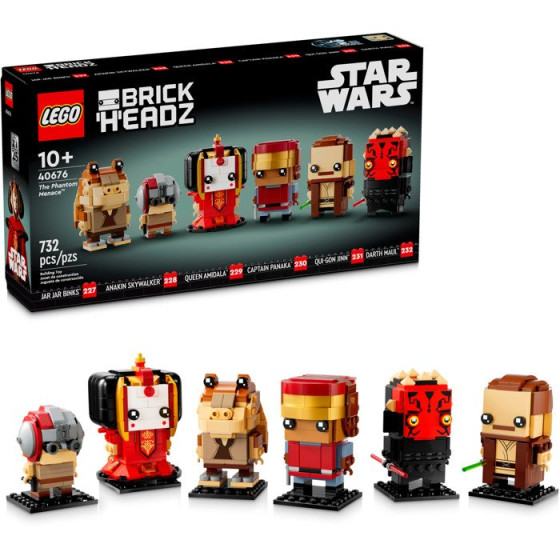 LEGO BrickHeadz - 40676 - La Amenaza Fantasma