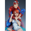 Marvel Estatua Spider-Man & Mary Jane by J. Scott Campbell 32 cm