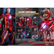 Iron Man 3 Figura Movie Masterpiece 1/6 Silver Centurion (Armor Suit Up Version) 32 cm