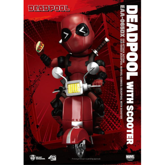 Marvel Comics Egg Attack Figura Deadpool Deluxe Ver. 17 cm