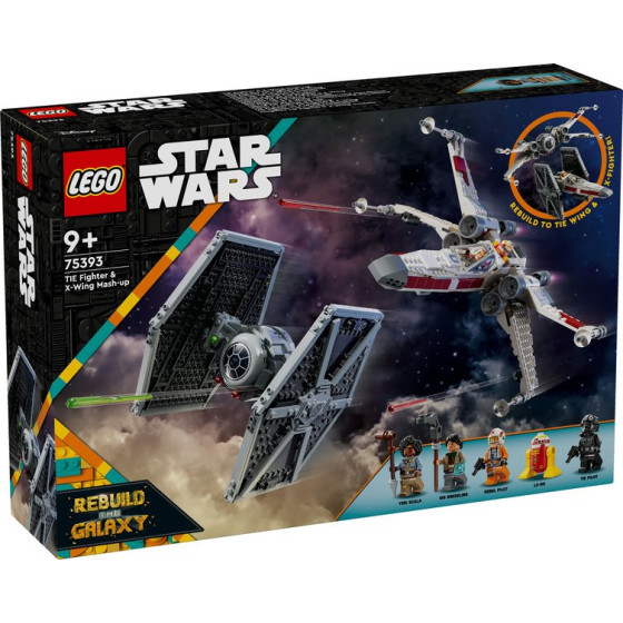 LEGO Star Wars™ - 75393 - Caza TIE y Ala-X Fusionados