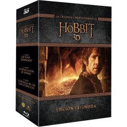 EL HOBBIT: TRILOGÍA 3D EXTENDIDA [BLU-RAY]