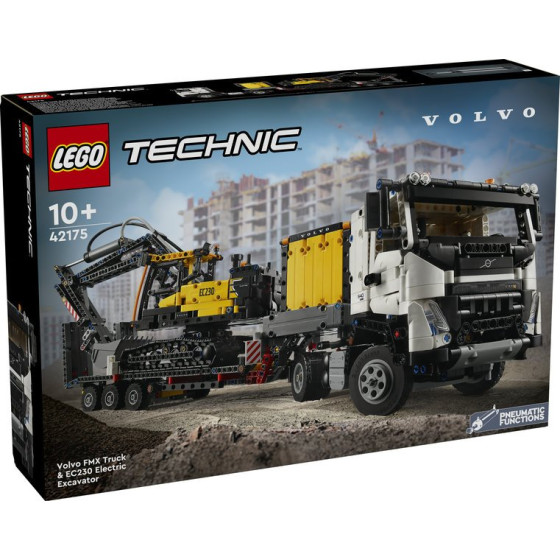 LEGO Technic - 42175 - Camión FMX y Excavadora Eléctrica EC230 Volvo