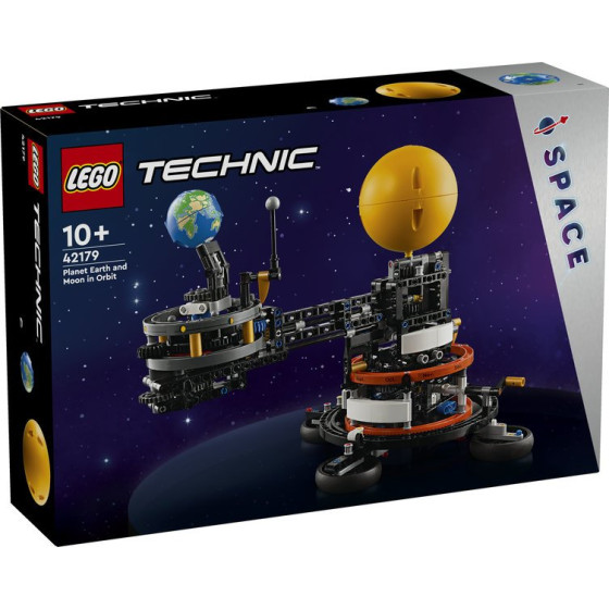 LEGO Technic - 42179 - Planeta Tierra y Luna en Órbita