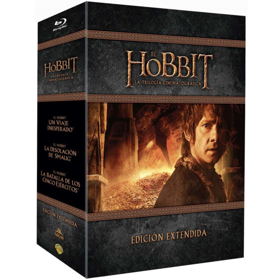 EL HOBBIT: TRILOGÍA EXTENDIDA [BLU-RAY]