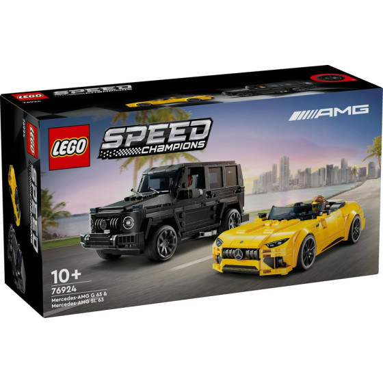 LEGO Speed Champions - 76924 - Mercedes-AMG G 63 y Mercedes-AMG SL 63