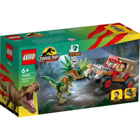 LEGO Jurassic World™ - 76958 - Emboscada al Dilofosaurio