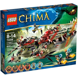 LEGO Chima - 70006 - El Buque Del Cocodrilo De Cragger