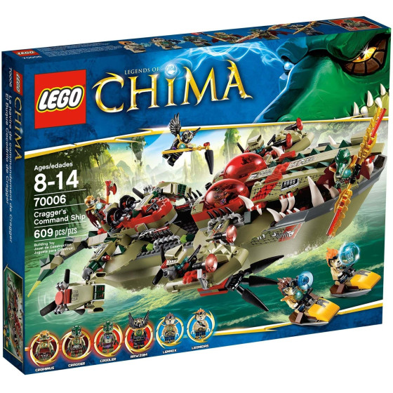 LEGO CHIMA - 70006 - CRAGGER'S SHIP