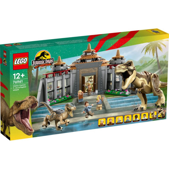 LEGO Jurassic World™ - 76961 - Centro de Visitantes: T. rex y Ataque del Raptor