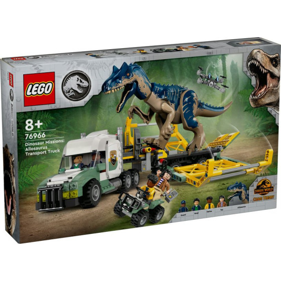 LEGO Jurassic World™ - 76966 - Misiones Dinosaurio: Camión de Transporte del Allosaurus
