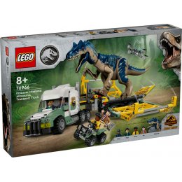 LEGO Jurassic World™ - 76966 - Misiones Dinosaurio: Camión de Transporte del Allosaurus