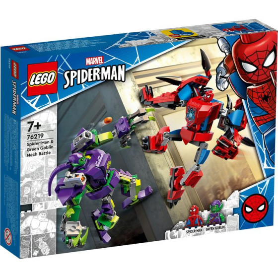 LEGO Marvel Super Heroes - 76219 - Spider-Man vs. Duende Verde: Batalla de Mecas