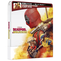Deadpool y Lobezno: Deadpool - Edición Metálica [4K UHD/BLU-RAY]