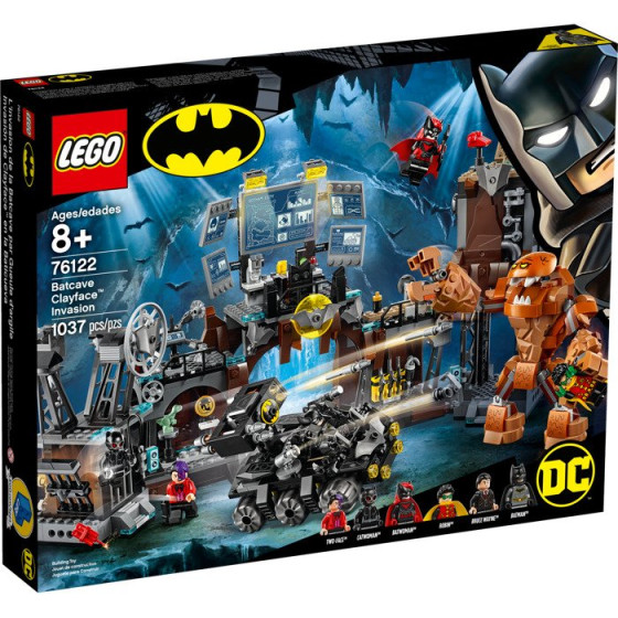 LEGO DC Comics Super Heroes - 76122 - Irrupción de Clayface™ en la Batcueva