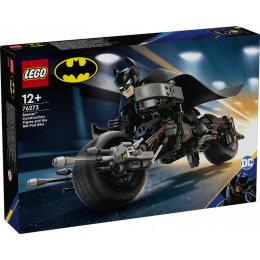 LEGO DC Comics Super Heroes - 76273 - Figura para Construir: Batman™ y Moto Bat-Pod