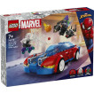 LEGO Marvel Super Heroes - 76279 - Coche de Carreras de Spider-Man y Duende Verde Venomizado