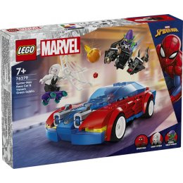 LEGO Marvel Super Heroes - 76279 - Coche de Carreras de Spider-Man y Duende Verde Venomizado