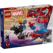 LEGO Marvel Super Heroes - 76279 - Coche de Carreras de Spider-Man y Duende Verde Venomizado