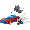 LEGO Marvel Super Heroes - 76279 - Coche de Carreras de Spider-Man y Duende Verde Venomizado