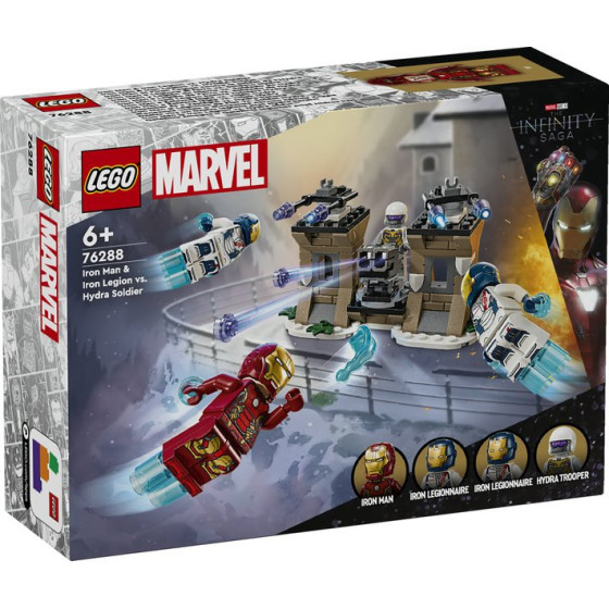 LEGO Marvel Super Heroes - 76288 - Iron Man y Legión de Hierro vs. Soldado de Hydra