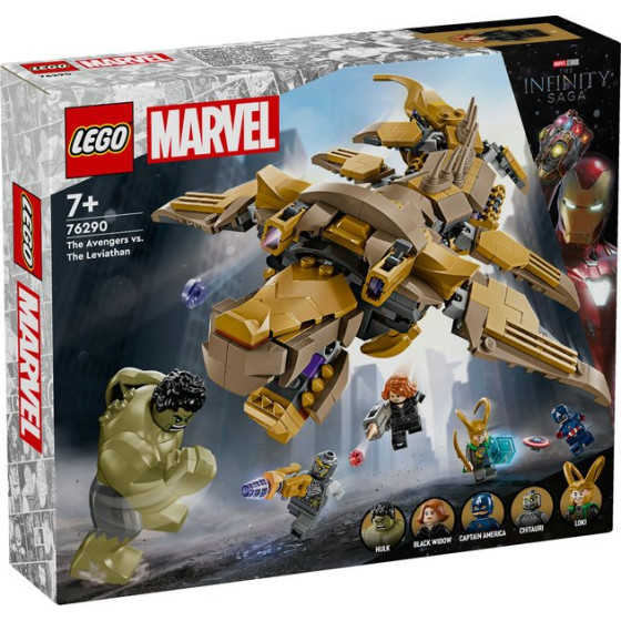 LEGO Marvel Super Heroes - 76290 - Vengadores vs. Leviatán