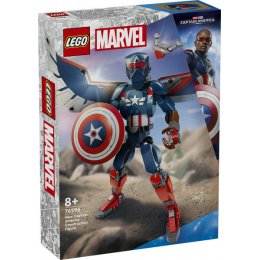 LEGO Marvel Super Heroes - 76296 - Figura para Construir: Nuevo Capitán América