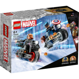 LEGO Marvel Super Heroes - 76260 - Motos de Viuda Negra y el Capitán América