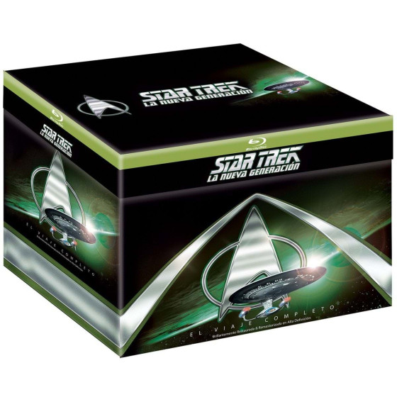 STAR TREK: LA NUEVA GENERACIÓN - EL VIAJE COMPLETO - TEMPORADAS 1-7 (2014) [BLU-RAY]