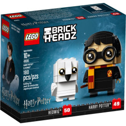 LEGO BrickHeadz - 41615 - Harry Potter™ y Hedwig™