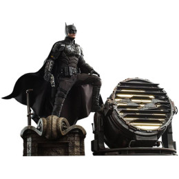 The Batman Figura Movie Masterpiece 1/6 Batman with Bat-Signal 31 cm