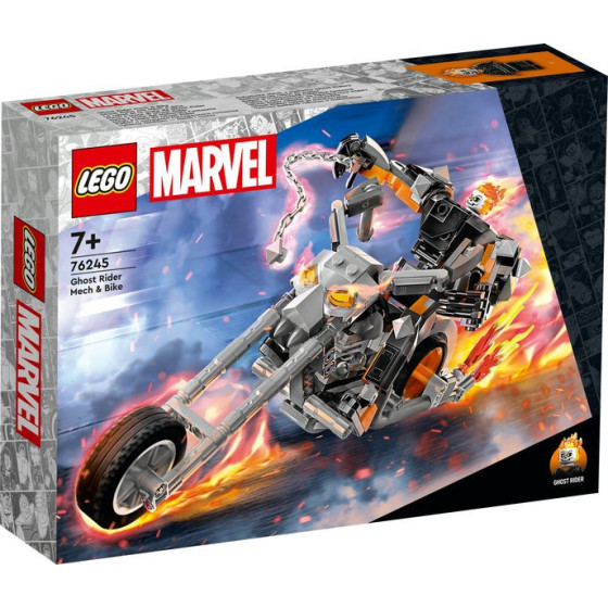 LEGO Marvel Super Heroes - 76245 - Meca y Moto del Motorista Fantasma
