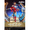 Marvel Los Vengadores Figura Movie Masterpiece Diecast 1/6 Iron Man Mark VI (2.0) with Suit-Up Gantry 32 cm