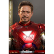 Marvel Los Vengadores Figura Movie Masterpiece Diecast 1/6 Iron Man Mark VI (2.0) with Suit-Up Gantry 32 cm